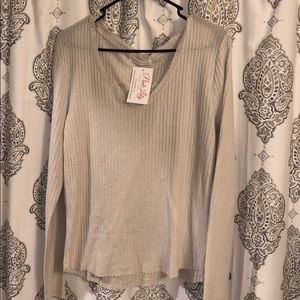 Pink Lily Boutique Long Sleeve Vneck Tee